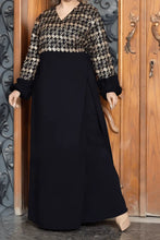 Load image into Gallery viewer, Ghazal Open Abaya - Crepe