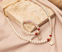 Load image into Gallery viewer, Taia Kids Set - Pearl And Rubber Stone