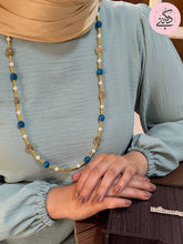 Load image into Gallery viewer, Losiana Simple Necklace - Agate And Pearl Stones
