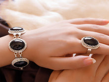 Load image into Gallery viewer, Blackmoon Set - Silver Plated