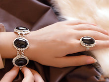 Load image into Gallery viewer, Blackmoon Set - Silver Plated