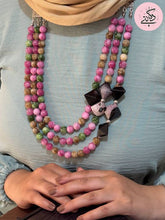 Load image into Gallery viewer, Ethar Luxury Necklace - Agate Stones