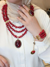 Load image into Gallery viewer, Qamar Set - Agate Stones