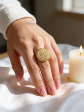 Load image into Gallery viewer, Hearts Ring - Gold Plated