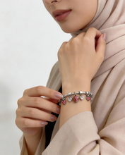 Load image into Gallery viewer, Aliaa Bracelet - Stainless Silver Plated