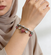 Load image into Gallery viewer, Aliaa Bracelet - Stainless Silver Plated
