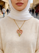 Load image into Gallery viewer, Habiba Necklace - Stainless Gold Plated