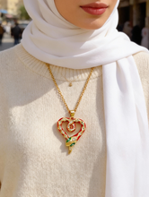 Load image into Gallery viewer, Habiba Necklace - Stainless Gold Plated