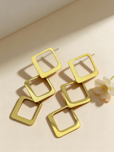 Load image into Gallery viewer, Squared Earrings - Stainless Steel