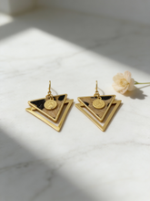 Load image into Gallery viewer, Triangle Earrings - Stainless Steel