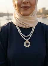 Load image into Gallery viewer, Ayat ElKursi Calligraphy Glow - Gold Plated - Ramadan Elegant