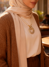 Load image into Gallery viewer, Ayat ElKursi Calligraphy Glow - Gold Plated - Ramadan Elegant