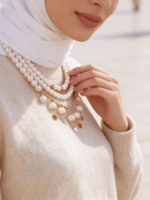 Load image into Gallery viewer, Delicate White Necklace - Mallorca Pearls
