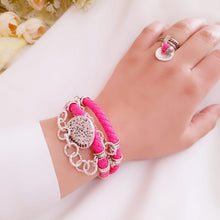 Load image into Gallery viewer, Pink Leather Set
