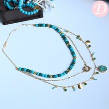 Load image into Gallery viewer, Al Fayrouz Necklace - Gold Plated

