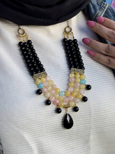 Load image into Gallery viewer, Susan Luxury Necklace - Agate Stones

