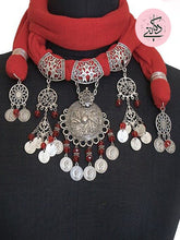 Load image into Gallery viewer, Rayan Necklace Scarf - Red
