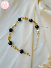 Load image into Gallery viewer, Simple Black Anklet
