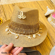 Load image into Gallery viewer, Sama Handmade Chapeau - Burlap
