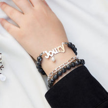 Load image into Gallery viewer, "Joury" Customized Delicate Set - Silver Plated
