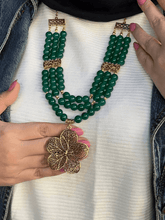 Load image into Gallery viewer, Emily Simple Necklace - Agate Stones
