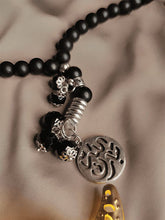 Load image into Gallery viewer, Radwa Rosary - Black Matte Stones
