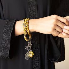Load image into Gallery viewer, "Laila" Customized Rosary - Yellow Agate
