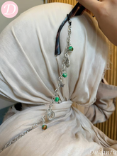 Load image into Gallery viewer, Reham Glasses Chain - Silver Plated
