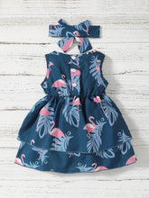 Load image into Gallery viewer, Flamingo Dress - Polyester

