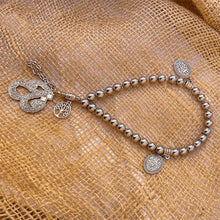 Load image into Gallery viewer, Sahar Rosary - Nickel Plated
