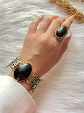 Load image into Gallery viewer, Arabian Kaaf Set - Black Agate
