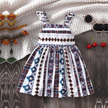 Load image into Gallery viewer, Geometric Dress - Polyester
