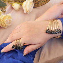 Load image into Gallery viewer, Amar Set - Copper and Agate
