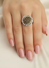 Load image into Gallery viewer, "Khair Hafiz" Ring - Silver Plated
