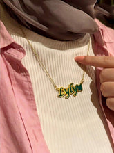 Load image into Gallery viewer, Lyly Customized Necklace - Gold Plated
