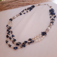 Load image into Gallery viewer, Zeina Necklace - Seashell and Pearl Stones
