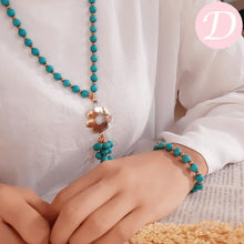 Load image into Gallery viewer, Ward Set - Agate and Turquoise
