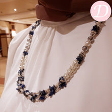 Load image into Gallery viewer, Zeina Necklace - Seashell and Pearl Stones
