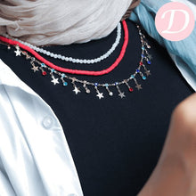 Load image into Gallery viewer, Smiley Star Necklace Set - Crystal and Jamayka Stone
