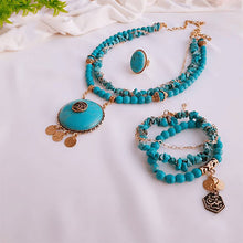 Load image into Gallery viewer, Turquoise Set “Fayroz”
