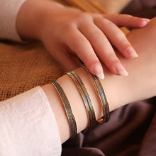 Load image into Gallery viewer, Brianna Bangle Set - Pure Copper
