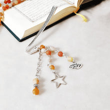 Load image into Gallery viewer, Star Rosary Agate - Silver Plated

