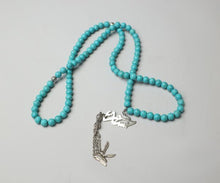 Load image into Gallery viewer, "Hossam" Customized Rosary - Turquoise Stone
