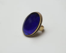 Load image into Gallery viewer, Blue Eye Set - Leather and Agate
