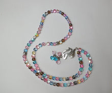 Load image into Gallery viewer, "Reem" Customized Rosary - Colorful Moon Stone
