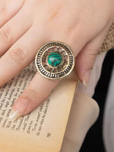 Load image into Gallery viewer, Wheel Agate Ring - Pure Copper
