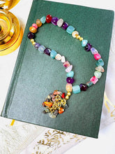 Load image into Gallery viewer, Colorful Shiny Rosary - Colorful Agate
