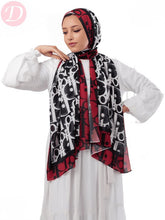 Load image into Gallery viewer, Walaa Scarf - Crepe Digital
