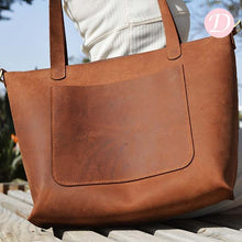 Load image into Gallery viewer, Tote Bag - Genuine Leather
