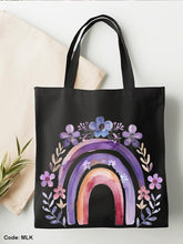 Load image into Gallery viewer, Purple Tote Bag - Linen
